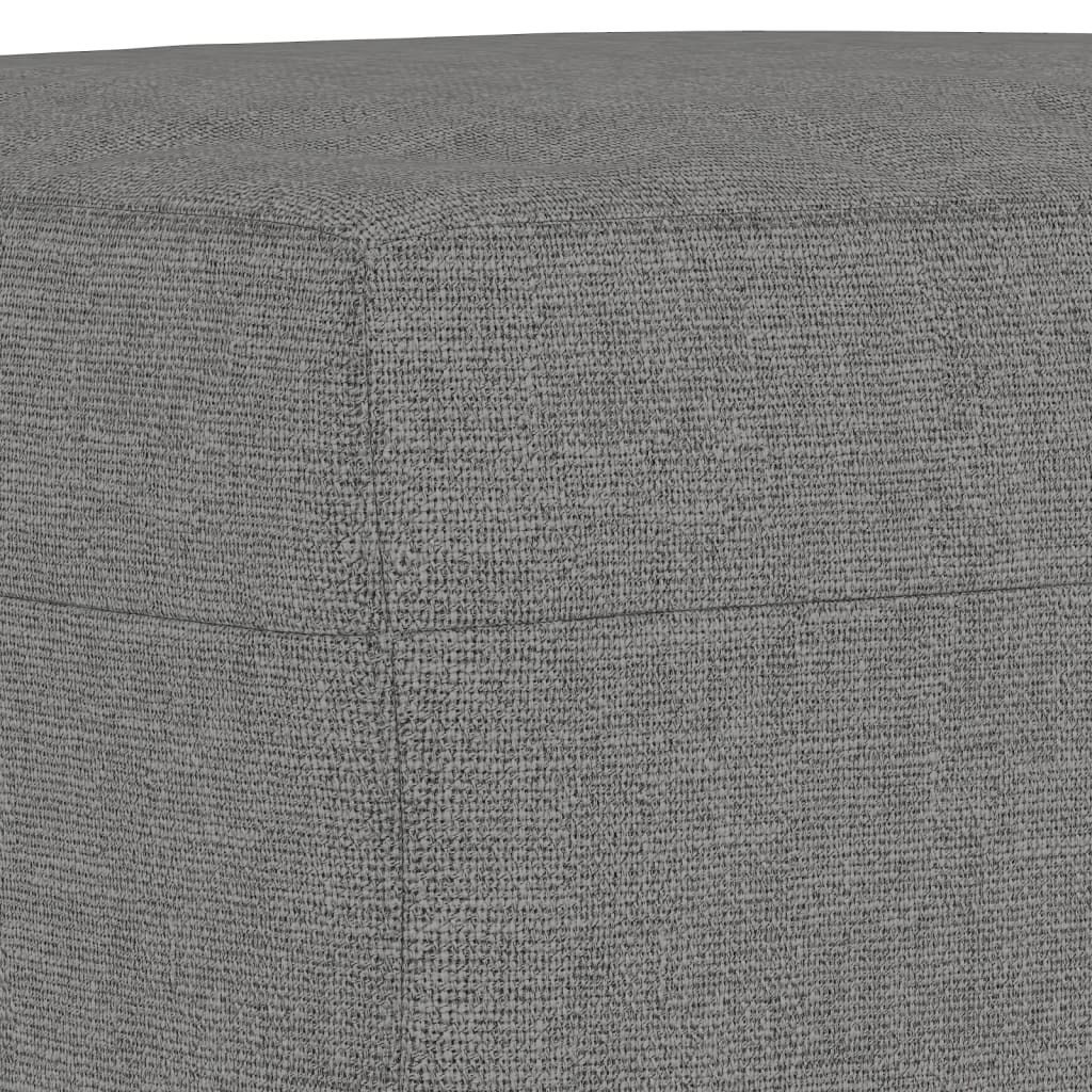 vidaXL Bancă, gri închis, 70x35x41 cm, textil vidaXL Bancă, gri închis, 70x35x41 cm, textil