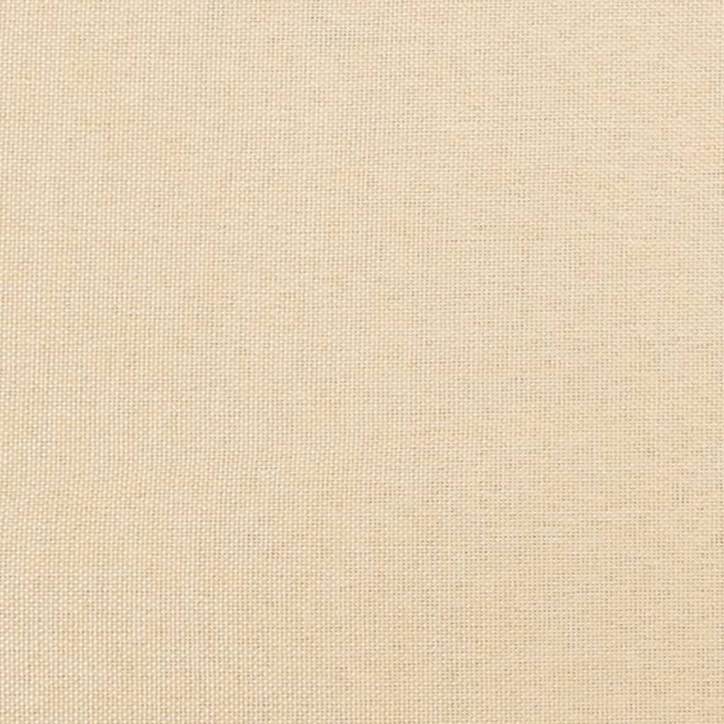 vidaXL Bancă, crem, 70x35x41 cm, textil vidaXL Bancă, crem, 70x35x41 cm, textil