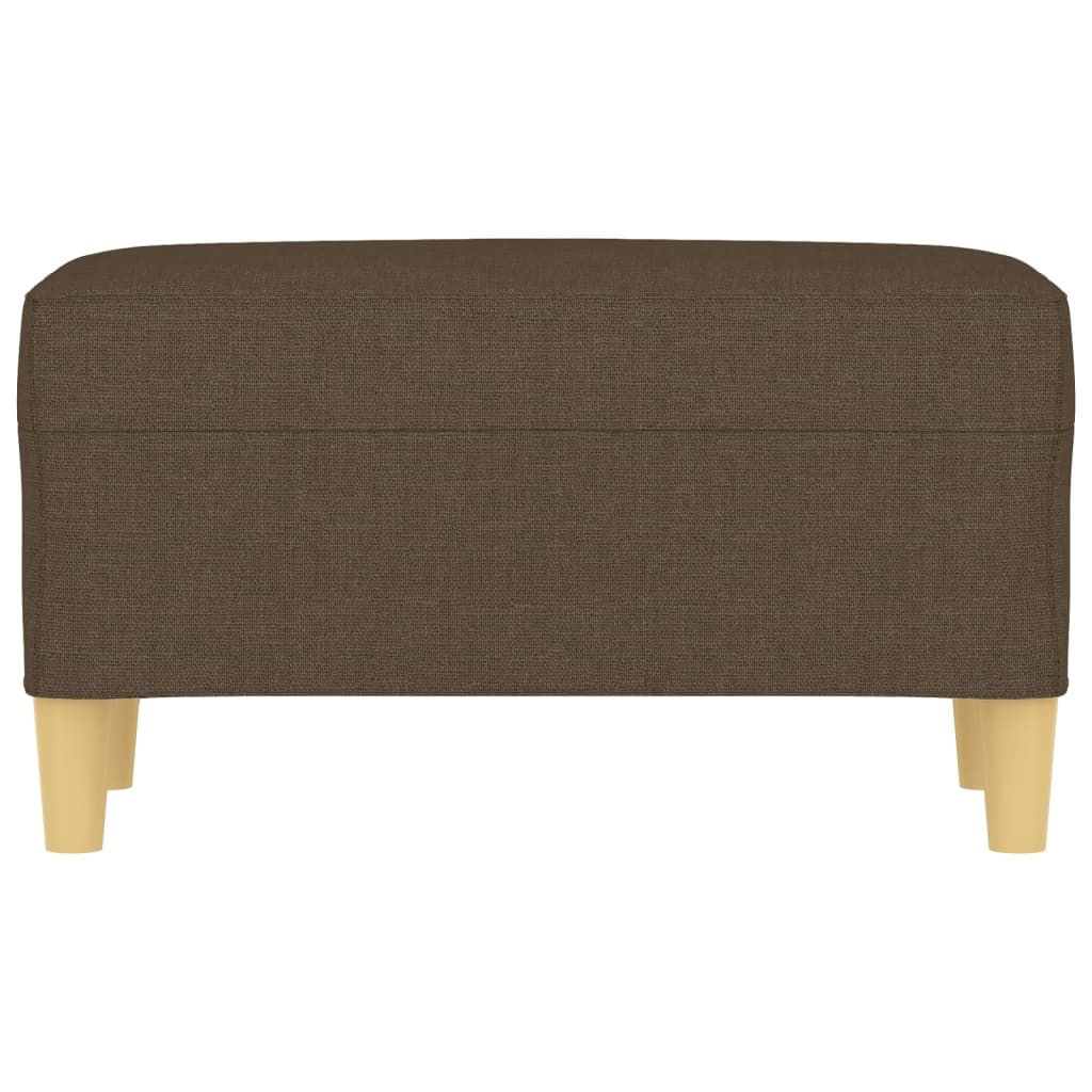 vidaXL Bancă, maro, 70x35x41 cm, textil vidaXL Bancă, maro, 70x35x41 cm, textil