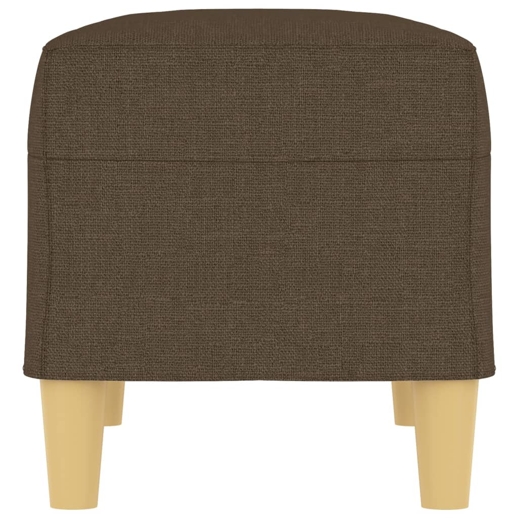 vidaXL Bancă, maro, 70x35x41 cm, textil vidaXL Bancă, maro, 70x35x41 cm, textil