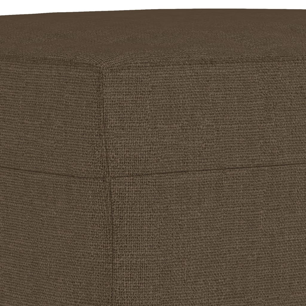 vidaXL Bancă, maro, 70x35x41 cm, textil vidaXL Bancă, maro, 70x35x41 cm, textil
