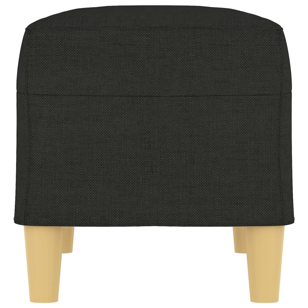 vidaXL Bancă, negru, 70x35x41 cm, textil vidaXL Bancă, negru, 70x35x41 cm, textil