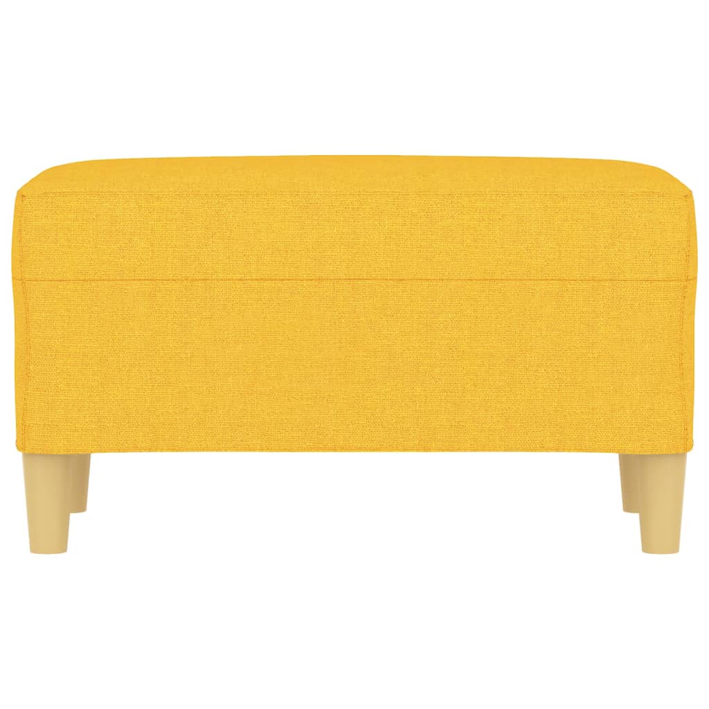 vidaXL Bancă, galben deschis, 70x35x41 cm, textil vidaXL Bancă, galben deschis, 70x35x41 cm, textil
