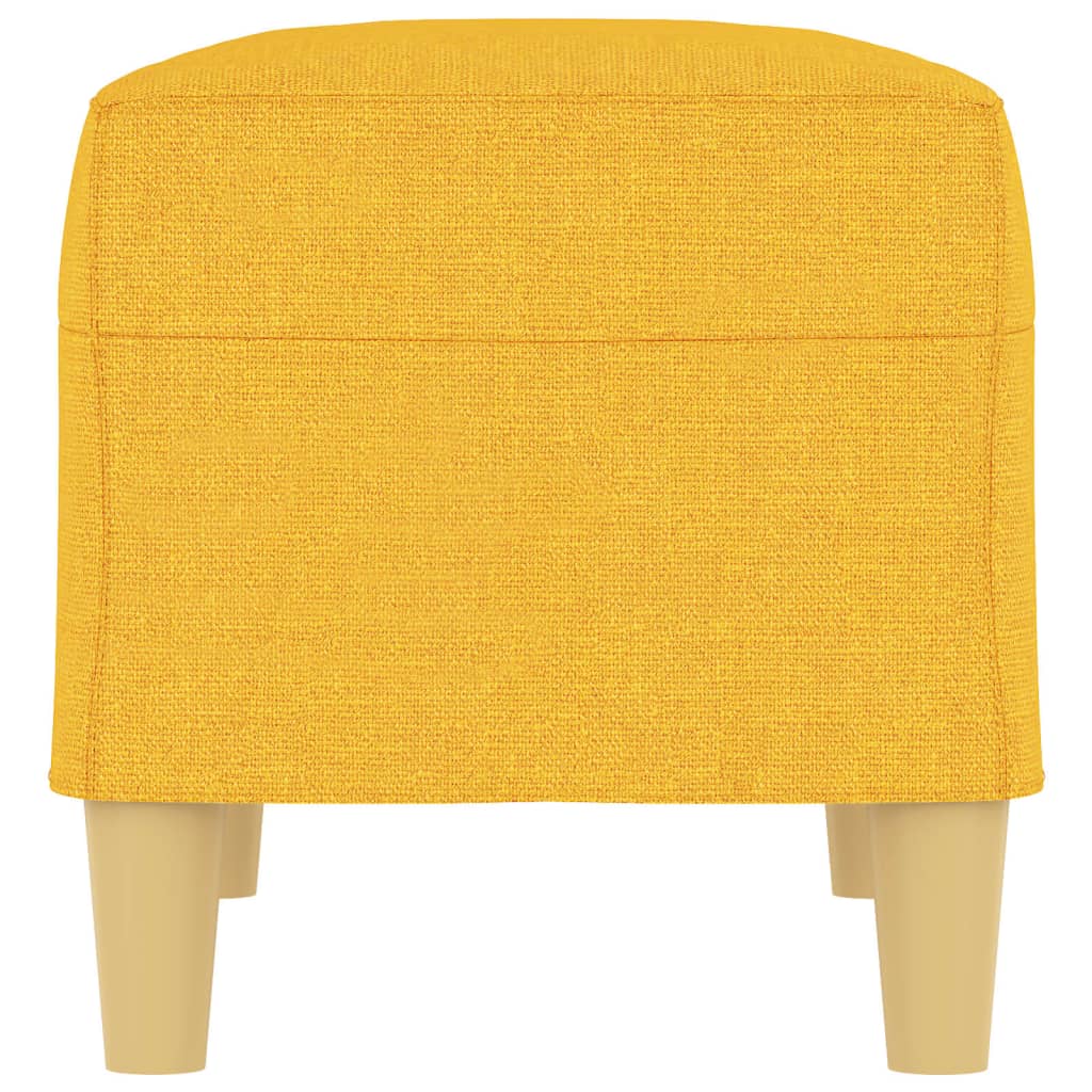 vidaXL Bancă, galben deschis, 70x35x41 cm, textil vidaXL Bancă, galben deschis, 70x35x41 cm, textil