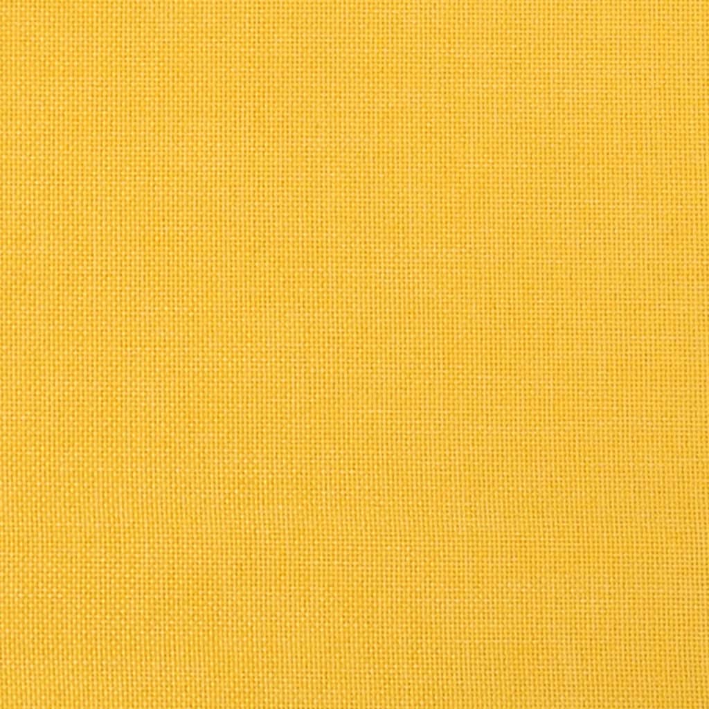 vidaXL Bancă, galben deschis, 70x35x41 cm, textil vidaXL Bancă, galben deschis, 70x35x41 cm, textil