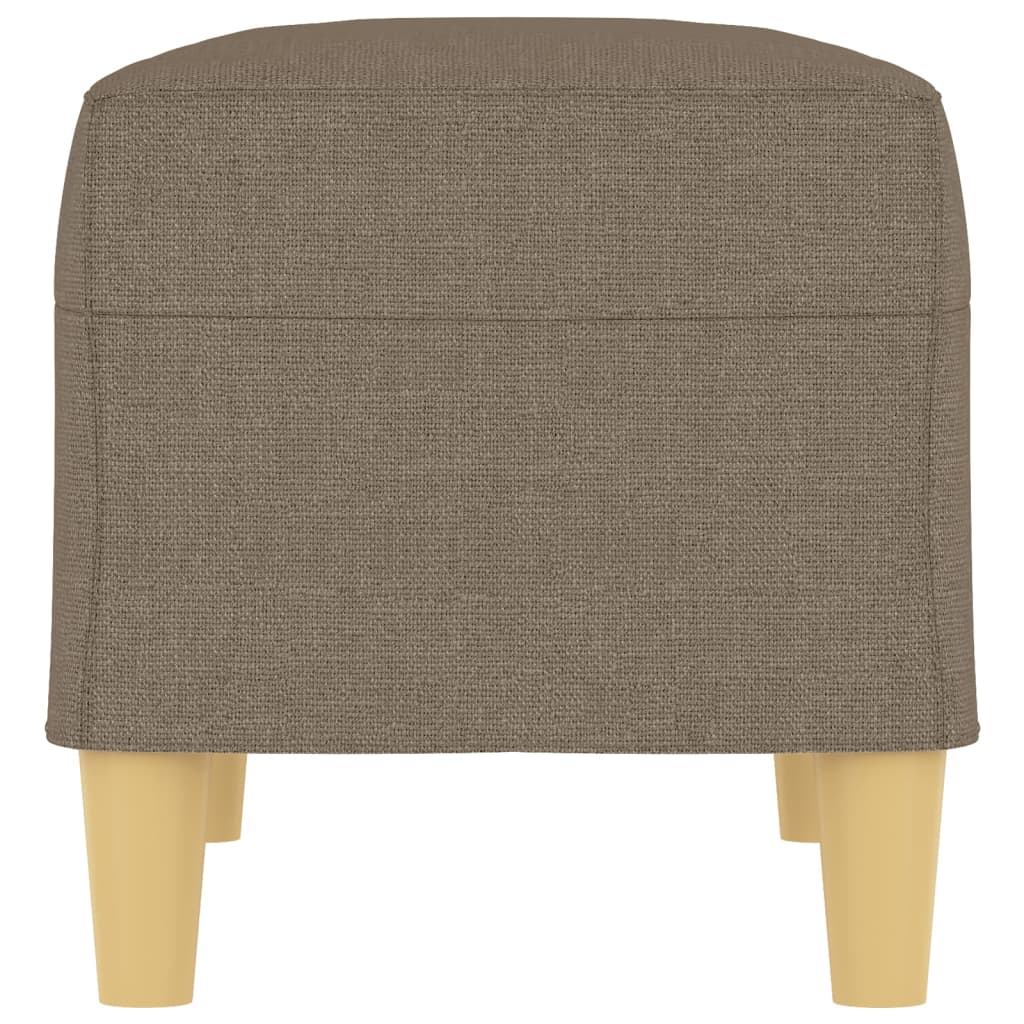 vidaXL Bancă, gri taupe, 70x35x41 cm, textil vidaXL Bancă, gri taupe, 70x35x41 cm, textil