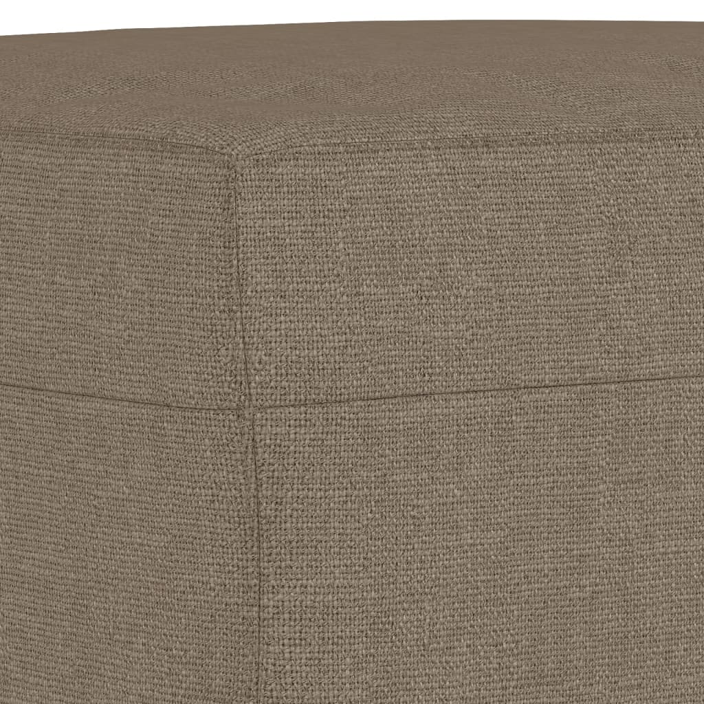 vidaXL Bancă, gri taupe, 70x35x41 cm, textil vidaXL Bancă, gri taupe, 70x35x41 cm, textil