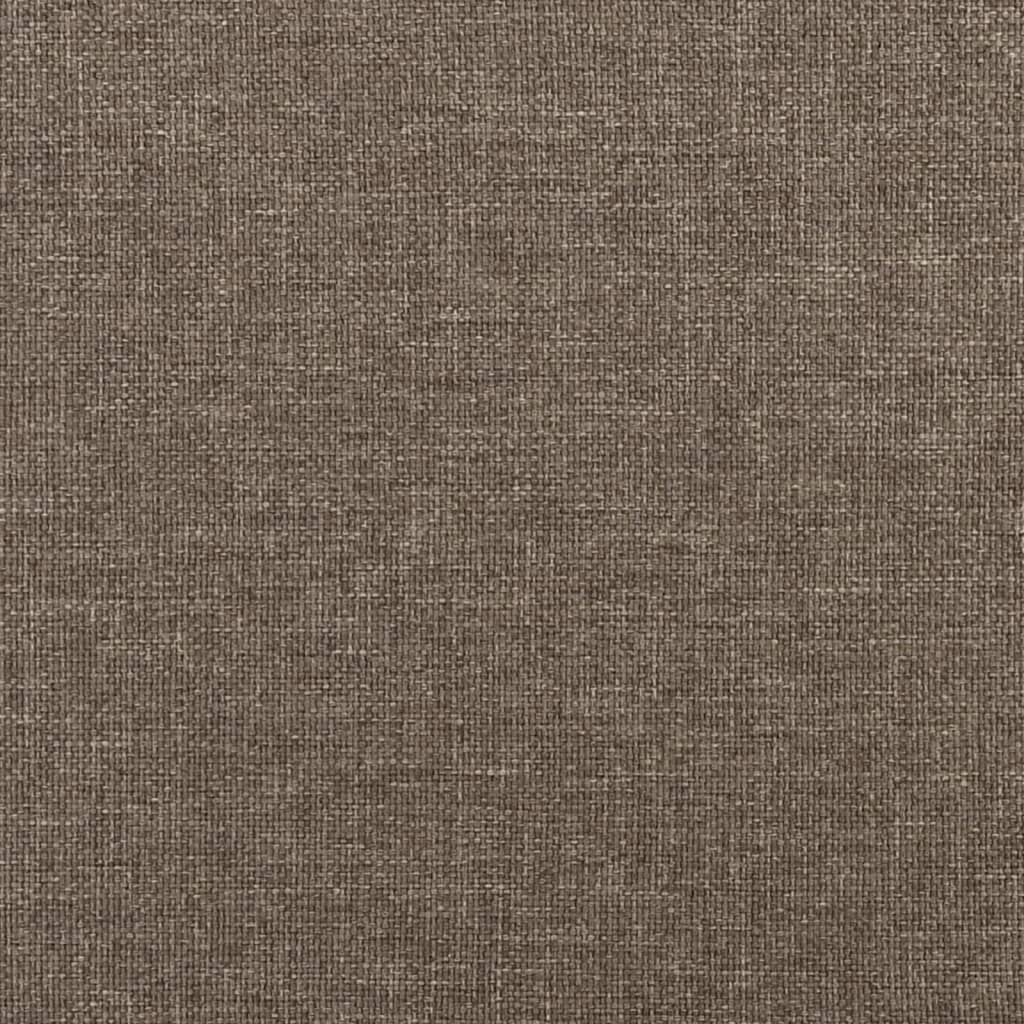 vidaXL Bancă, gri taupe, 70x35x41 cm, textil vidaXL Bancă, gri taupe, 70x35x41 cm, textil