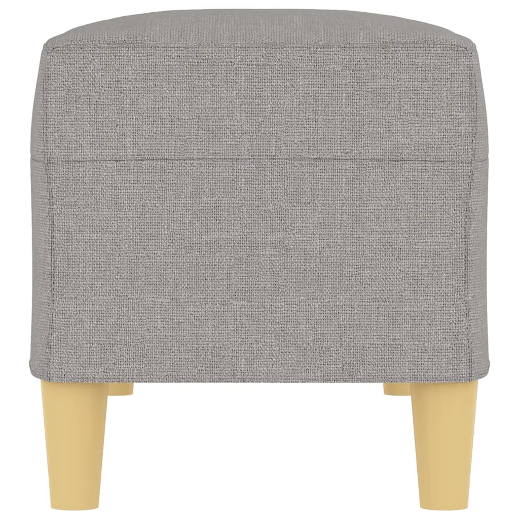 vidaXL Bancă, gri deschis, 100x35x41 cm, textil vidaXL Bancă, gri deschis, 100x35x41 cm, textil