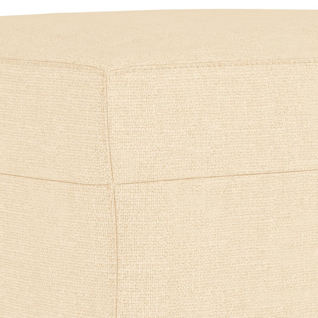 vidaXL Bancă, crem, 100x35x41 cm, textil vidaXL Bancă, crem, 100x35x41 cm, textil