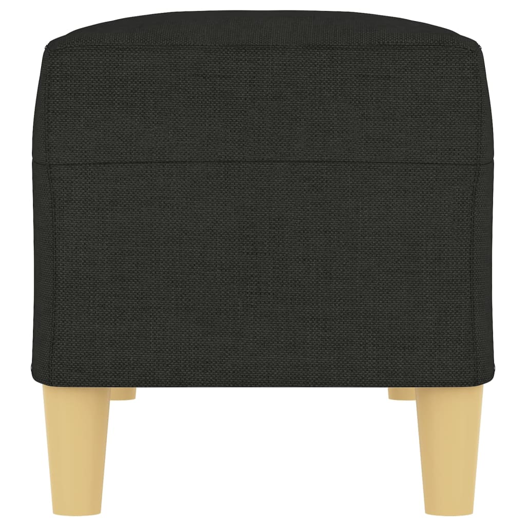 vidaXL Bancă, negru, 100x35x41 cm, textil vidaXL Bancă, negru, 100x35x41 cm, textil