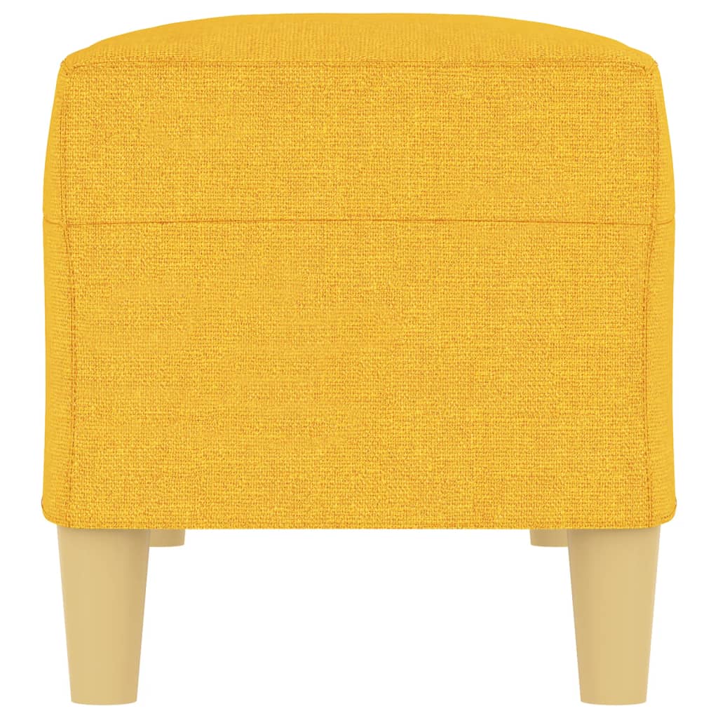 vidaXL Bancă, galben deschis, 100x35x41 cm, textil vidaXL Bancă, galben deschis, 100x35x41 cm, textil