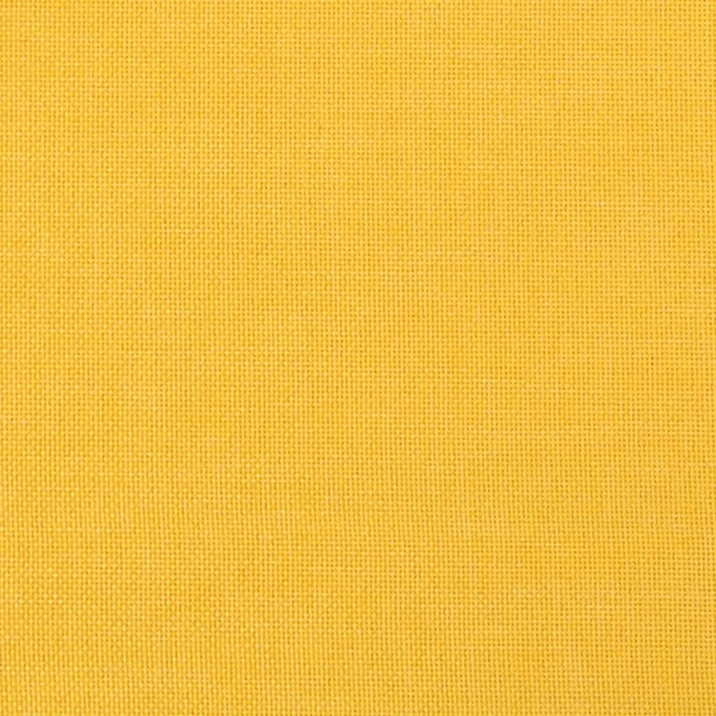 vidaXL Bancă, galben deschis, 100x35x41 cm, textil vidaXL Bancă, galben deschis, 100x35x41 cm, textil
