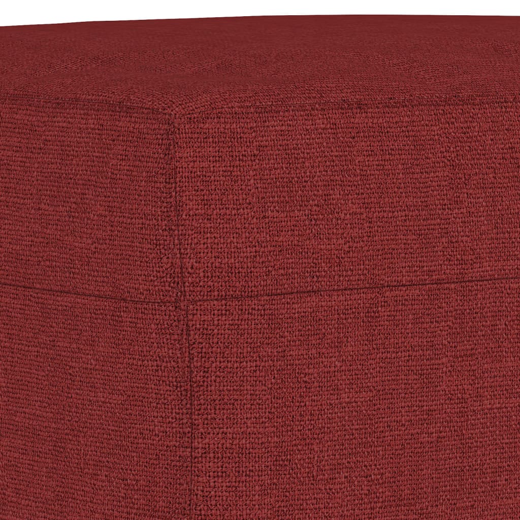 vidaXL Bancă, roșu vin, 100x35x41 cm, textil vidaXL Bancă, roșu vin, 100x35x41 cm, textil