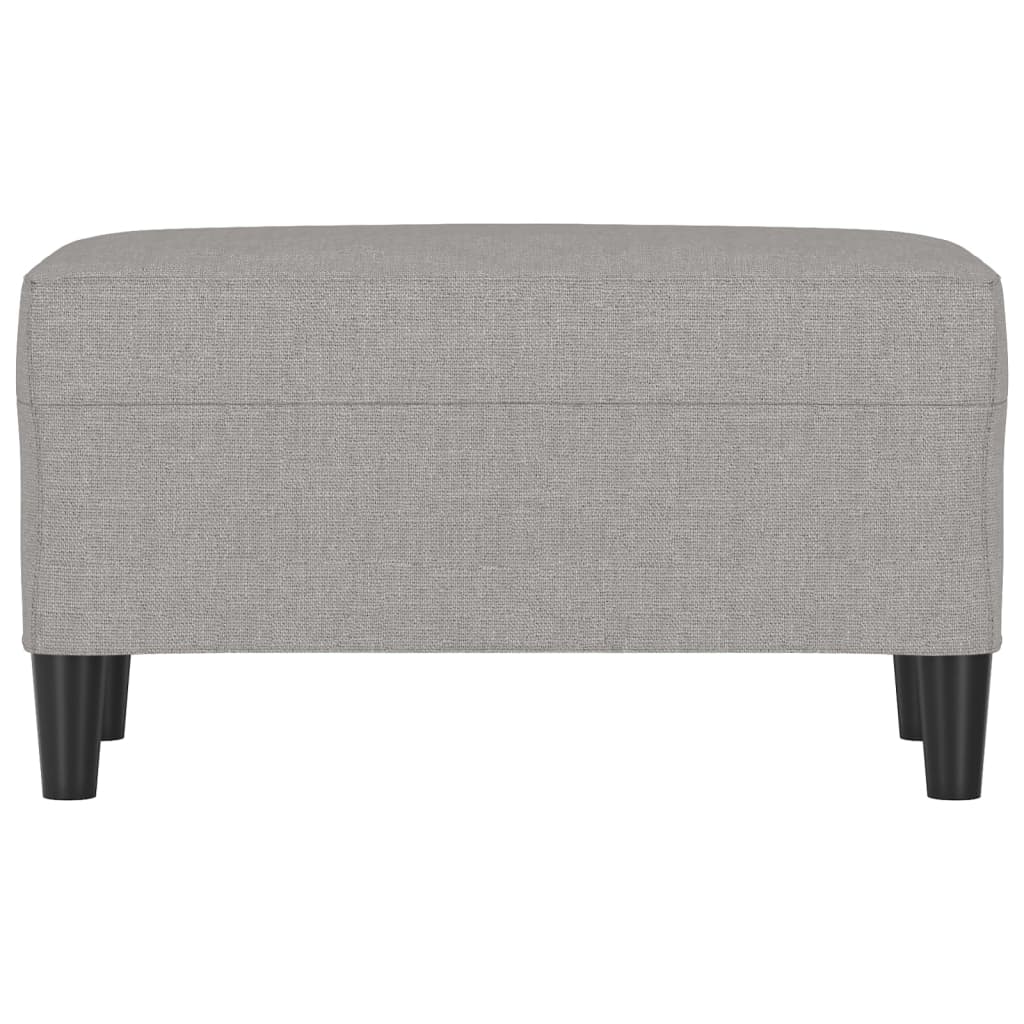 vidaXL Bancă, gri deschis, 70x35x41 cm, textil vidaXL Bancă, gri deschis, 70x35x41 cm, textil