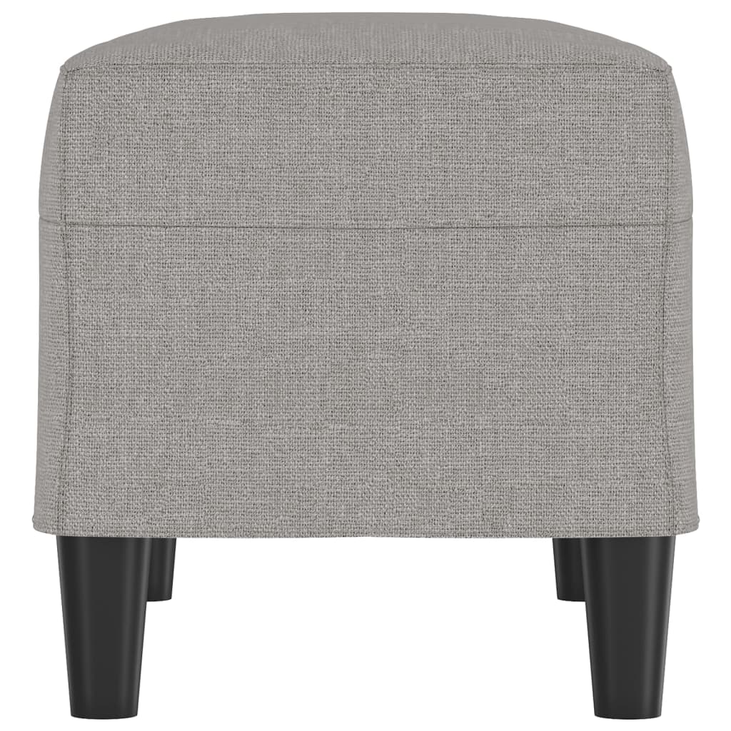 vidaXL Bancă, gri deschis, 70x35x41 cm, textil vidaXL Bancă, gri deschis, 70x35x41 cm, textil