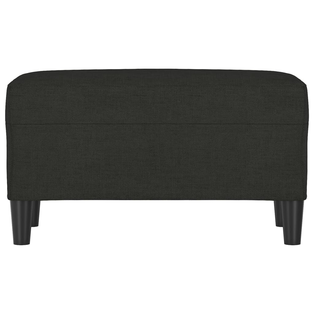 vidaXL Bancă, negru, 70x35x41 cm, textil vidaXL Bancă, negru, 70x35x41 cm, textil