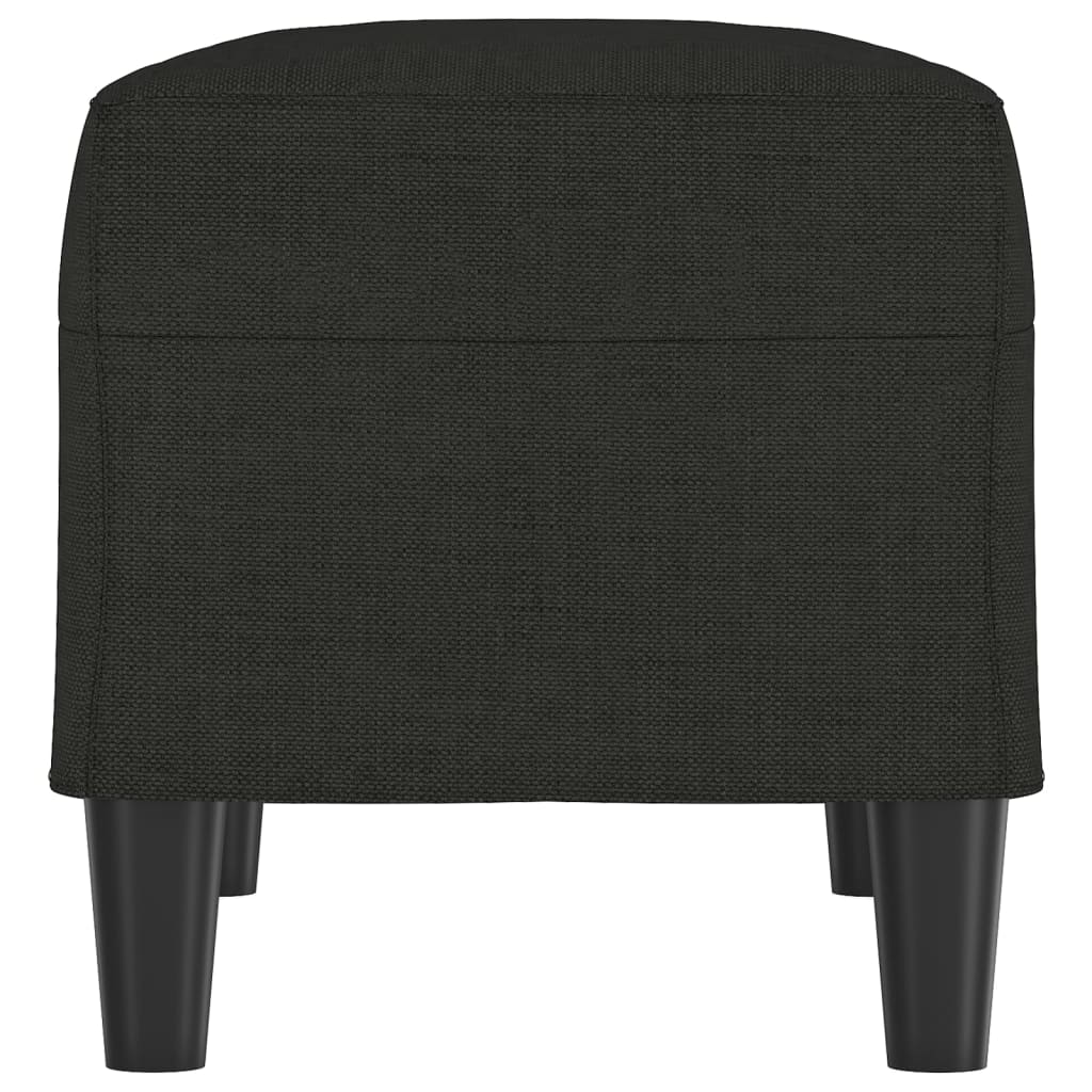 vidaXL Bancă, negru, 70x35x41 cm, textil vidaXL Bancă, negru, 70x35x41 cm, textil