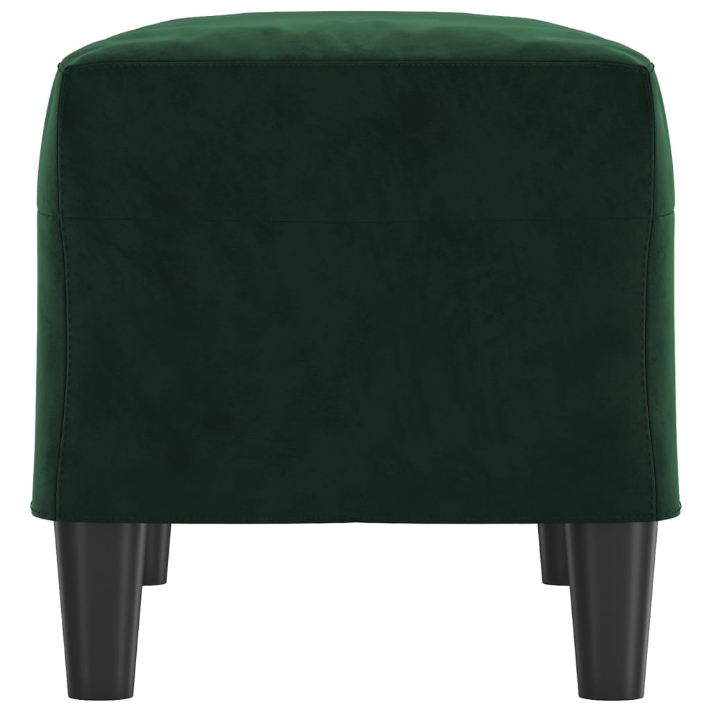 vidaXL Bancă, verde închis, 70x35x41 cm, catifea vidaXL Bancă, verde închis, 70x35x41 cm, catifea