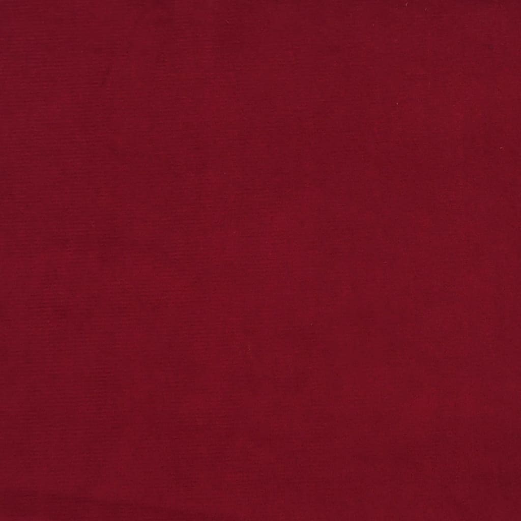 vidaXL Bancă, roșu vin, 70x35x41 cm, catifea vidaXL Bancă, roșu vin, 70x35x41 cm, catifea