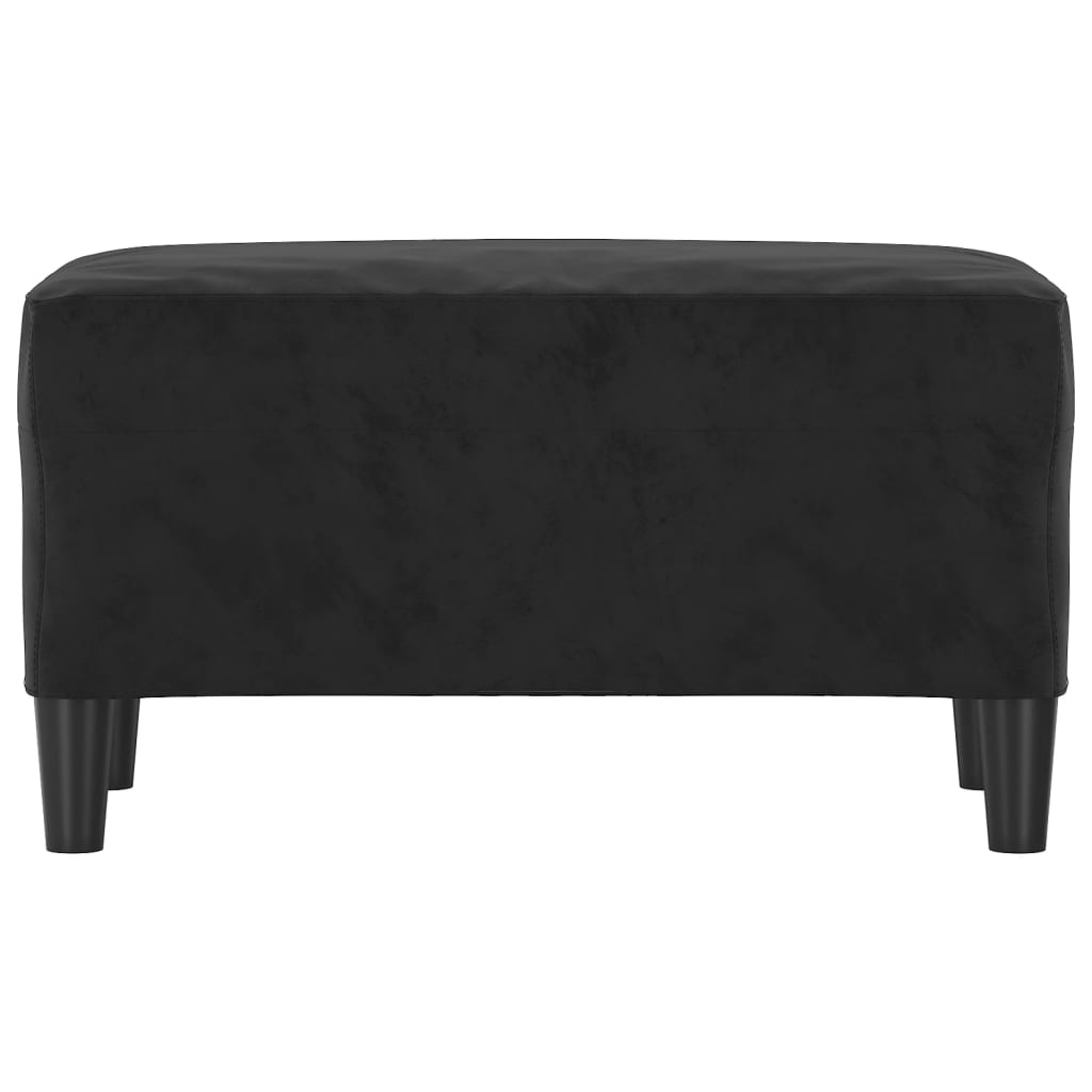 vidaXL Bancă, negru, 70x35x41 cm, catifea vidaXL Bancă, negru, 70x35x41 cm, catifea