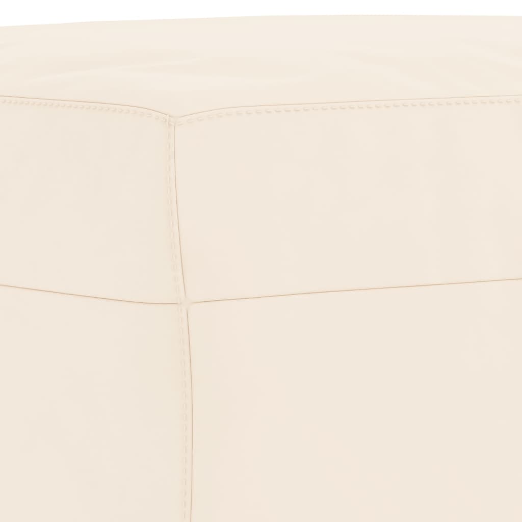 vidaXL Bancă, crem, 70x35x41 cm, catifea vidaXL Bancă, crem, 70x35x41 cm, catifea