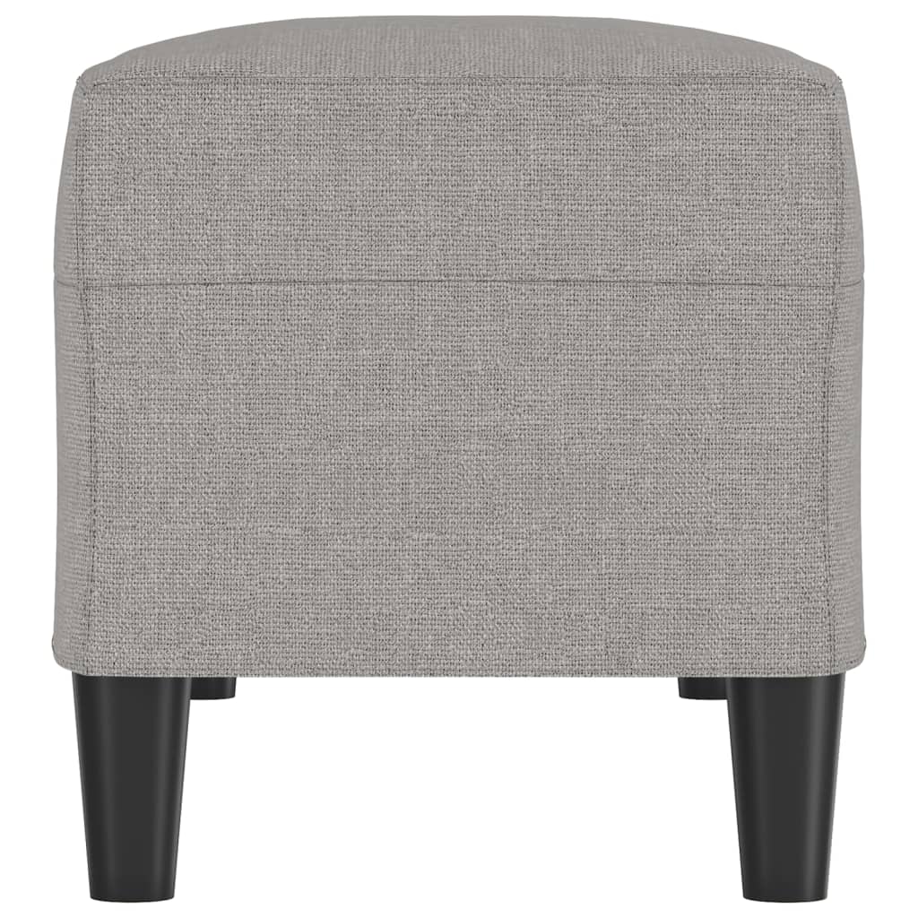 vidaXL Bancă, gri deschis, 100x35x41 cm, textil vidaXL Bancă, gri deschis, 100x35x41 cm, textil