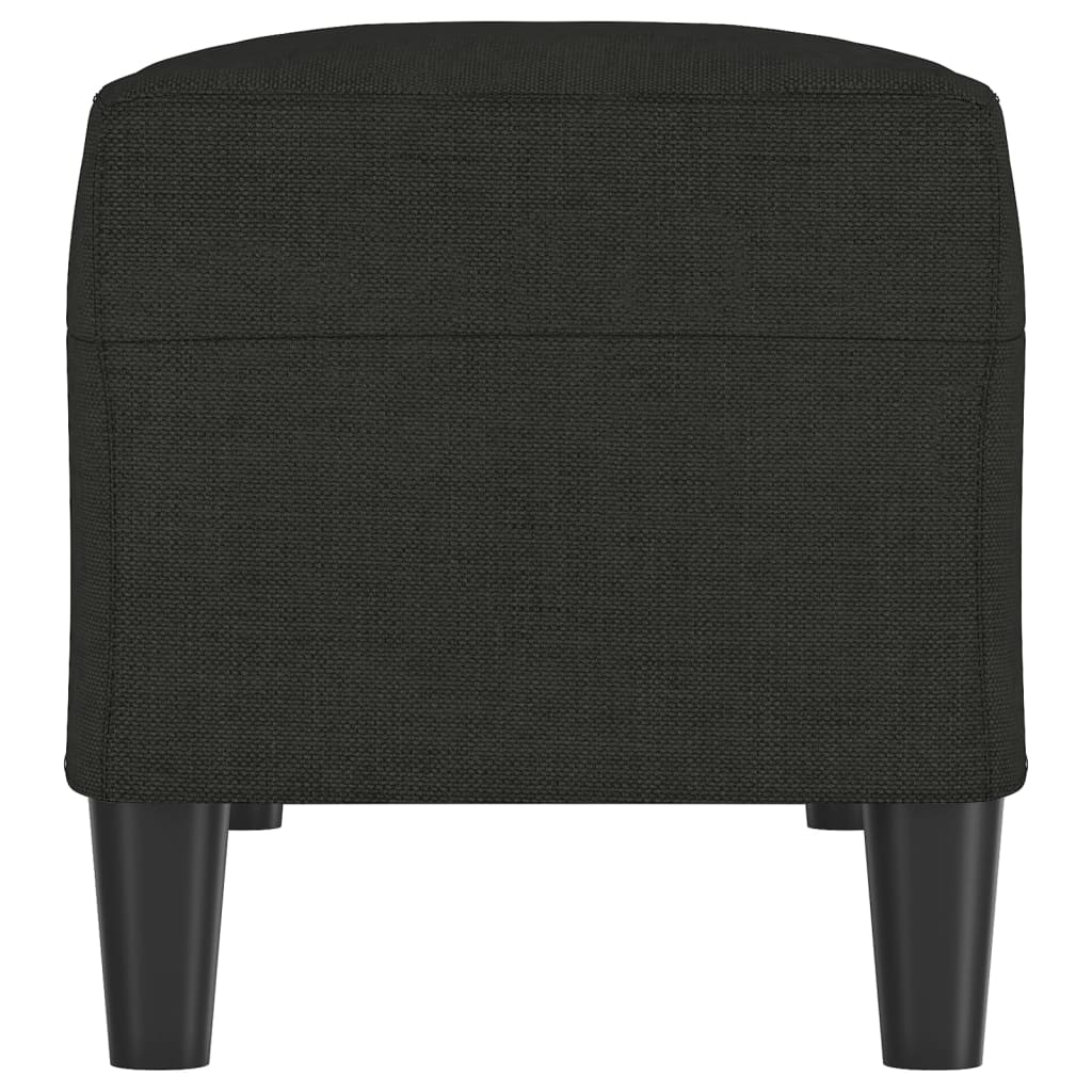 vidaXL Bancă, negru, 100x35x41 cm, textil vidaXL Bancă, negru, 100x35x41 cm, textil