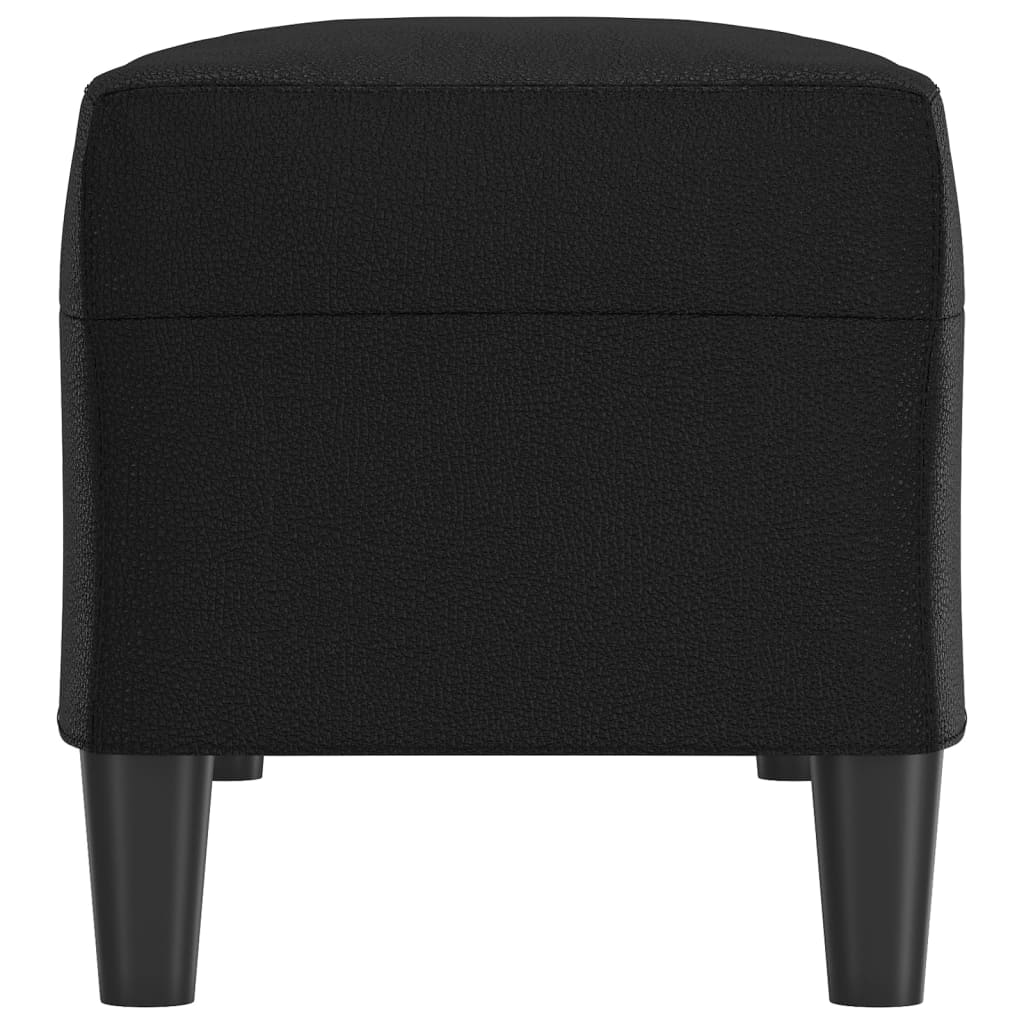 vidaXL Bancă, negru, 100x35x41 cm, piele ecologică vidaXL Bancă, negru, 100x35x41 cm, piele ecologică
