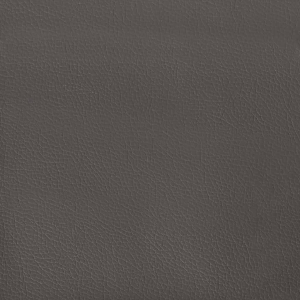 vidaXL Bancă, gri, 100x35x41 cm, piele ecologică vidaXL Bancă, gri, 100x35x41 cm, piele ecologică