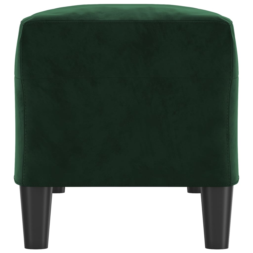 vidaXL Bancă, verde închis, 100x35x41 cm, catifea vidaXL Bancă, verde închis, 100x35x41 cm, catifea