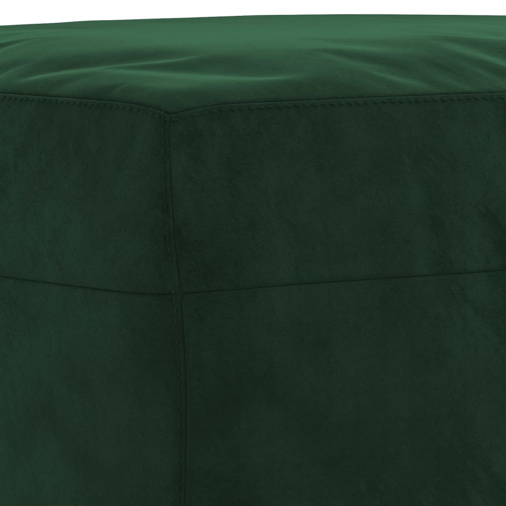 vidaXL Bancă, verde închis, 100x35x41 cm, catifea vidaXL Bancă, verde închis, 100x35x41 cm, catifea