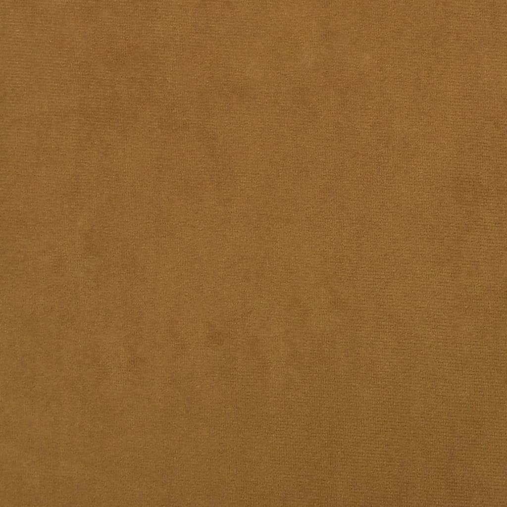 vidaXL Bancă, maro, 100x35x41 cm, catifea vidaXL Bancă, maro, 100x35x41 cm, catifea