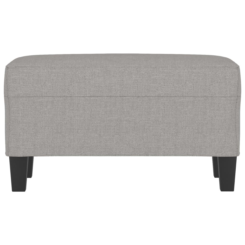 vidaXL Bancă, gri deschis, 70x35x41 cm, textil vidaXL Bancă, gri deschis, 70x35x41 cm, textil