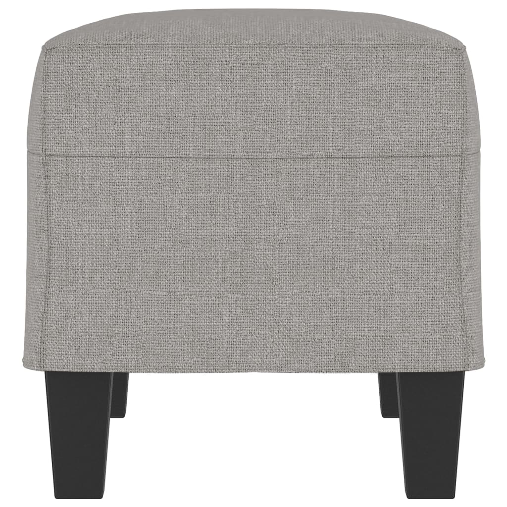 vidaXL Bancă, gri deschis, 70x35x41 cm, textil vidaXL Bancă, gri deschis, 70x35x41 cm, textil