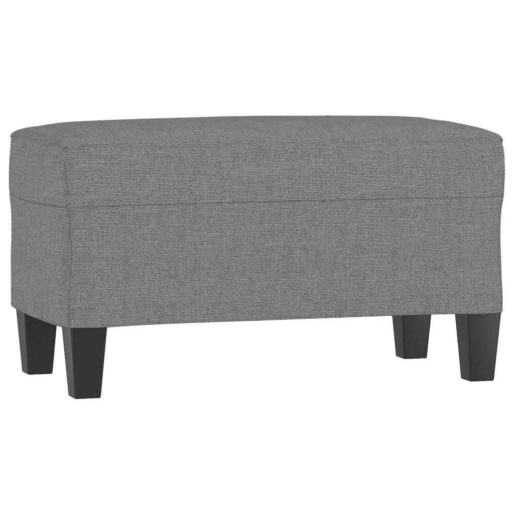 vidaXL Bancă, gri închis, 70x35x41 cm, textil vidaXL Bancă, gri închis, 70x35x41 cm, textil