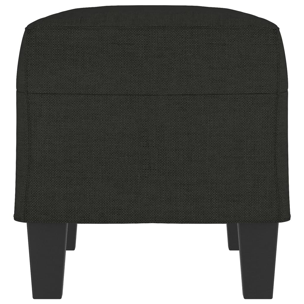vidaXL Bancă, negru, 70x35x41 cm, textil vidaXL Bancă, negru, 70x35x41 cm, textil