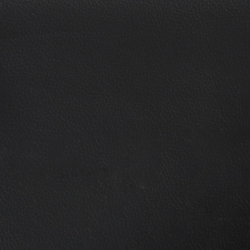 vidaXL Bancă, negru, 70x35x41 cm, piele ecologică vidaXL Bancă, negru, 70x35x41 cm, piele ecologică