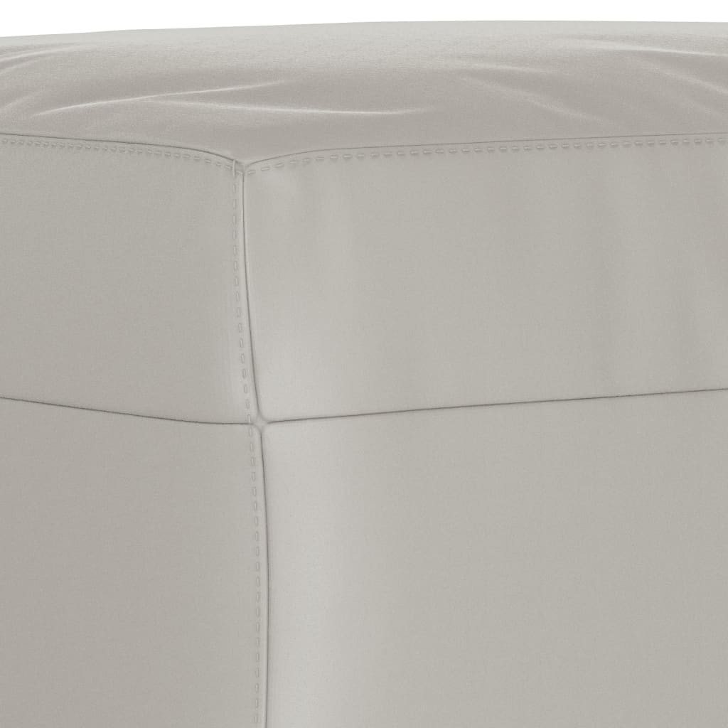 vidaXL Bancă, gri deschis, 70x35x41 cm, microfibră vidaXL Bancă, gri deschis, 70x35x41 cm, microfibră