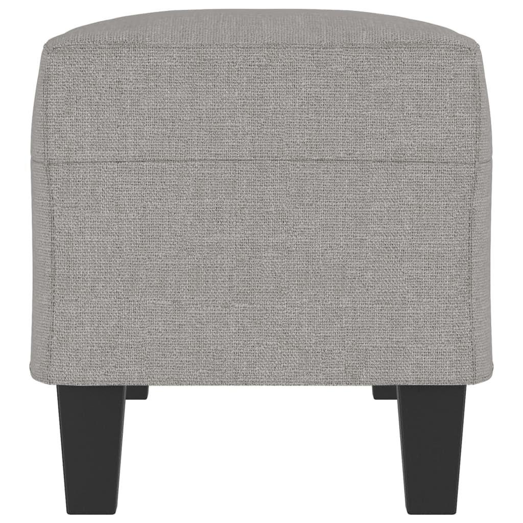 vidaXL Bancă, gri deschis, 100x35x41 cm, textil vidaXL Bancă, gri deschis, 100x35x41 cm, textil