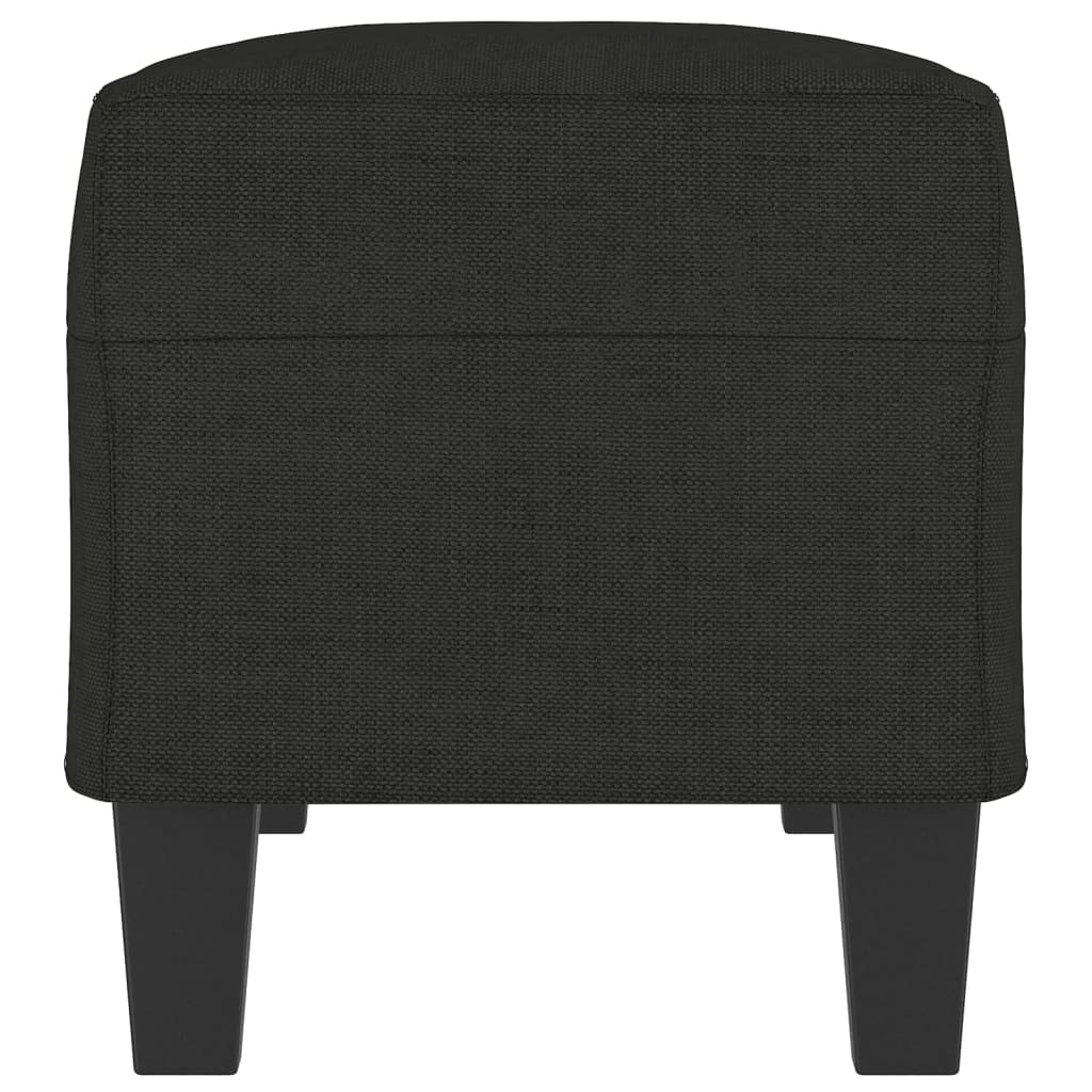 vidaXL Bancă, negru, 100x35x41 cm, textil vidaXL Bancă, negru, 100x35x41 cm, textil