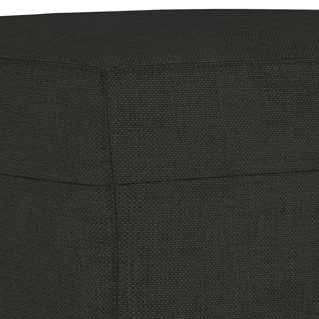 vidaXL Bancă, negru, 100x35x41 cm, textil vidaXL Bancă, negru, 100x35x41 cm, textil