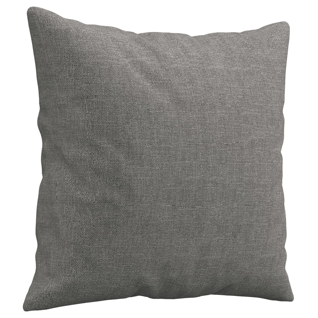 vidaXL Perne decorative, 2 buc., gri închis, 40x40 cm, textil vidaXL Perne decorative, 2 buc., gri închis, 40x40 cm, textil