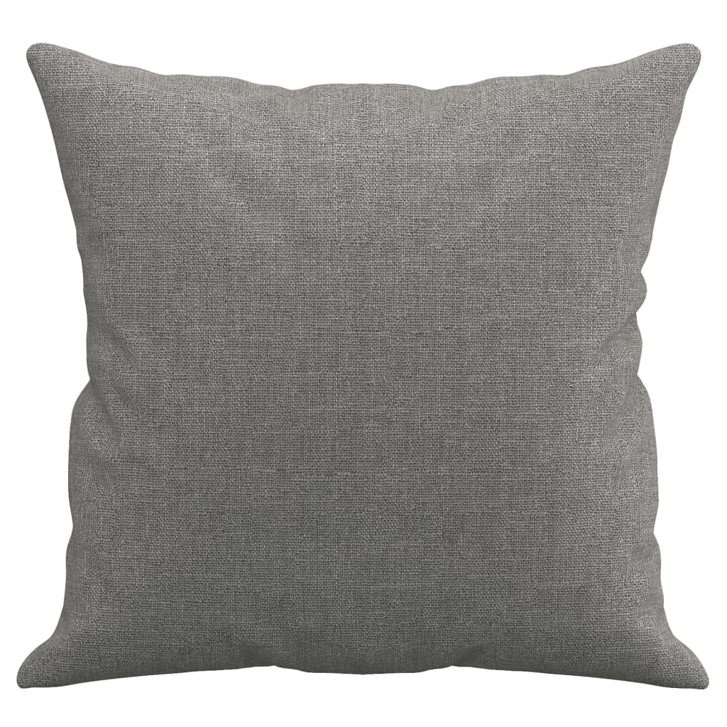 vidaXL Perne decorative, 2 buc., gri închis, 40x40 cm, textil vidaXL Perne decorative, 2 buc., gri închis, 40x40 cm, textil