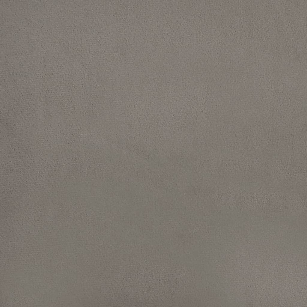 vidaXL Perne decorative, 2 buc., gri deschis, 40x40 cm, catifea vidaXL Perne decorative, 2 buc., gri deschis, 40x40 cm, catifea