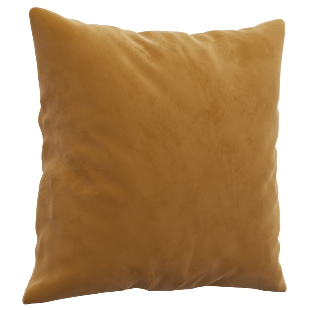 vidaXL Perne decorative, 2 buc., maro, 40x40 cm, catifea vidaXL Perne decorative, 2 buc., maro, 40x40 cm, catifea