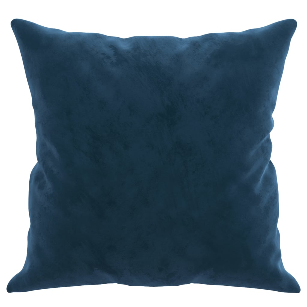 vidaXL Perne decorative, 2 buc., albastru, 40x40 cm, catifea vidaXL Perne decorative, 2 buc., albastru, 40x40 cm, catifea