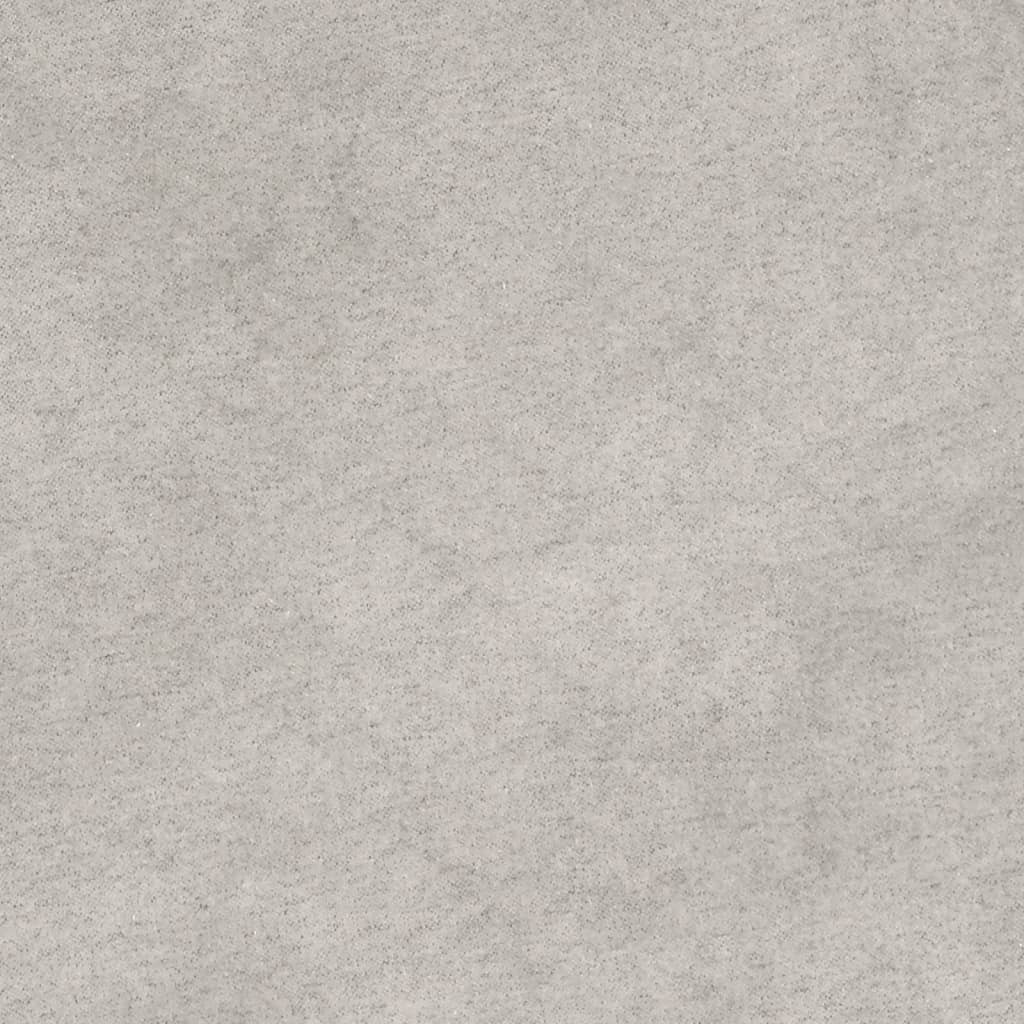 vidaXL Perne decorative, 2 buc., gri deschis, 40x40 cm, microfibră