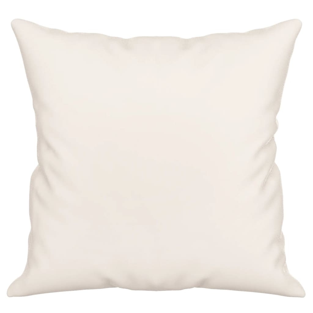 vidaXL Perne decorative, 2 buc., bej, 40x40 cm, microfibră vidaXL Perne decorative, 2 buc., bej, 40x40 cm, microfibră