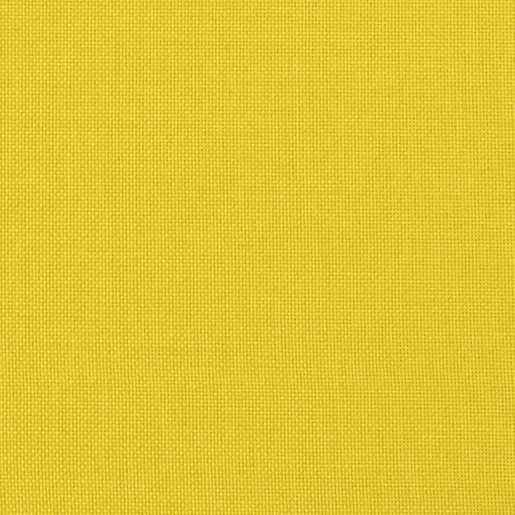 vidaXL Perne decorative, 2 buc., galben deschis, Ø15x50 cm, textil vidaXL Perne decorative, 2 buc., galben deschis, Ø15x50 cm, textil